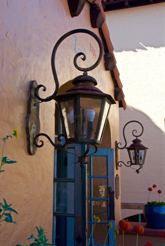 Lamps at La Posada Hotel