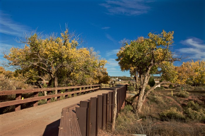 Bridge leading to Trading Post